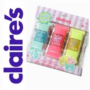 Claire's Bubblegum Candy Limited Edition Lip Gloss Set